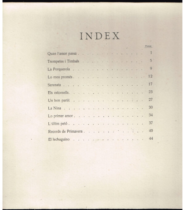 L'Alegre Cantaire  12 cançons catalanes amb transcripció per piano y lletra 1910 - Imatge 3