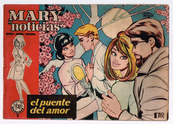 Mary noticias. Nº 8  El Puente del Amor. Col. Heroínas  Ibero Mundial de Ediciones