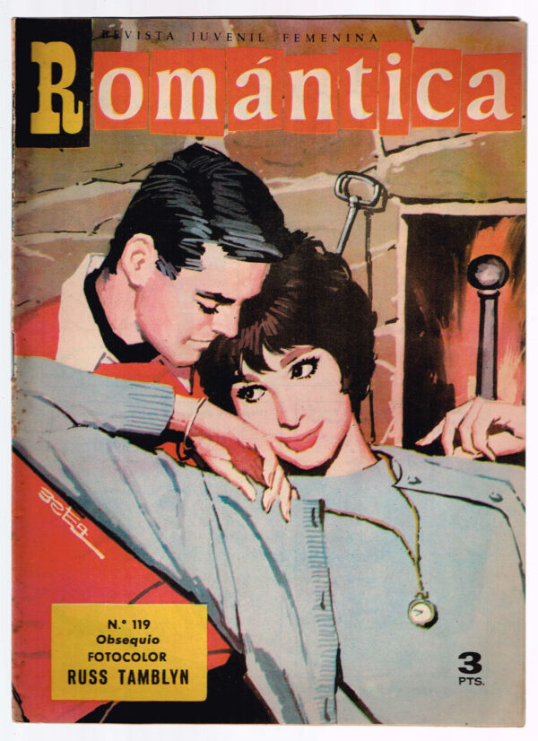 Romántica revista juvenil Femenina Nº 119  Ibero Mundial de Ediciones  1961