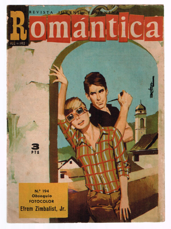 Romántica revista juvenil Femenina Nº 194  Ibero Mundial de Ediciones  1961