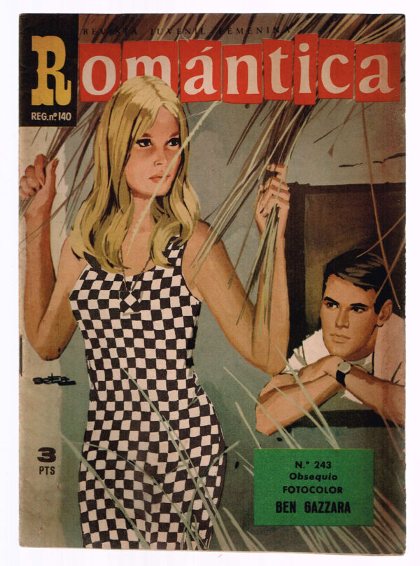 Romántica revista juvenil Femenina Nº 243  Ibero Mundial de Ediciones  1961