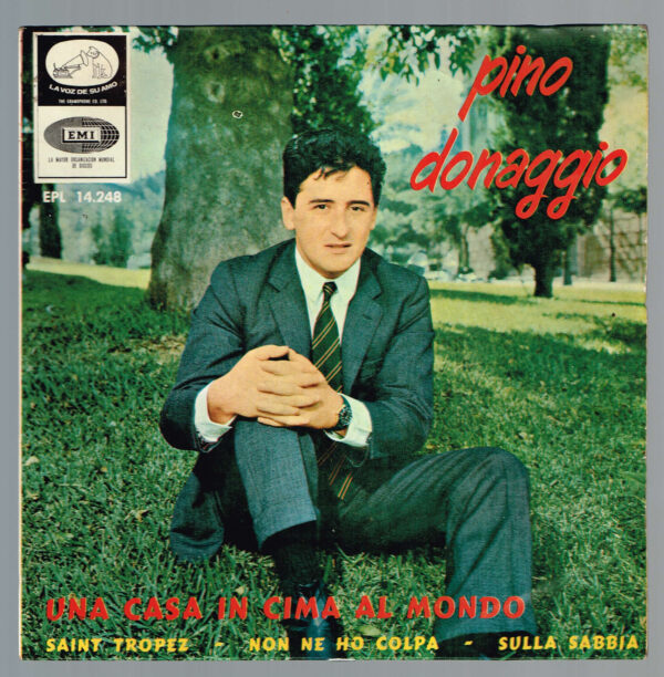 Pino Donaggio. Una casa in cima al mondo EPL 14.248 Odeon 1966 Disco