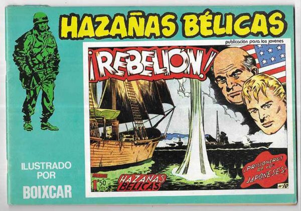 Hazañas Bélicas  Editorial Ursus  Nº104   Rebelión 1973  Vol  IV   Boixcar